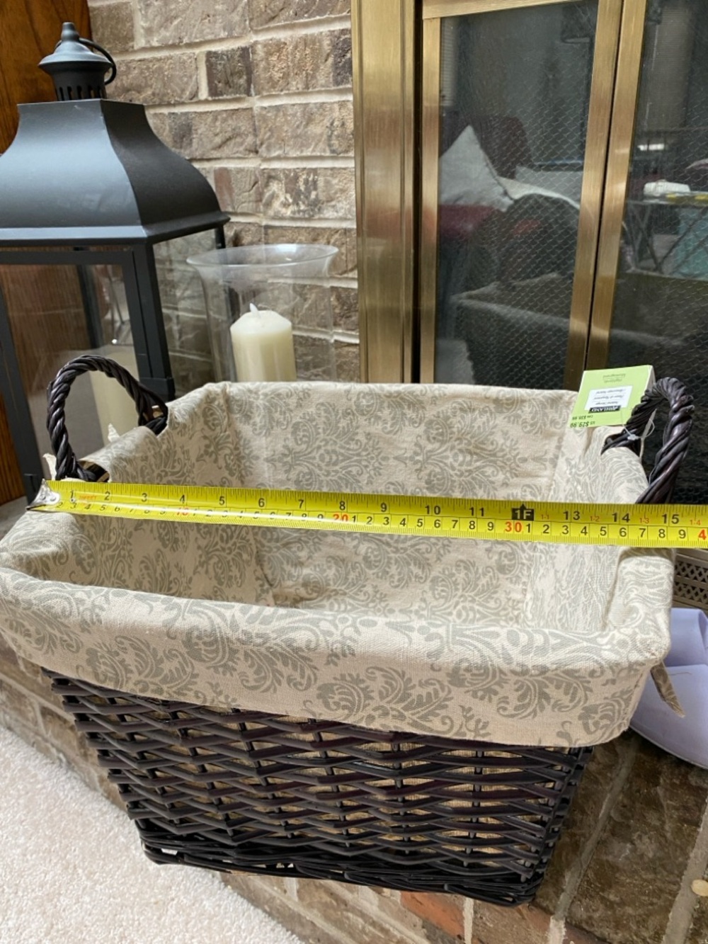 Large Decorative Basket - Picture 6 of 6